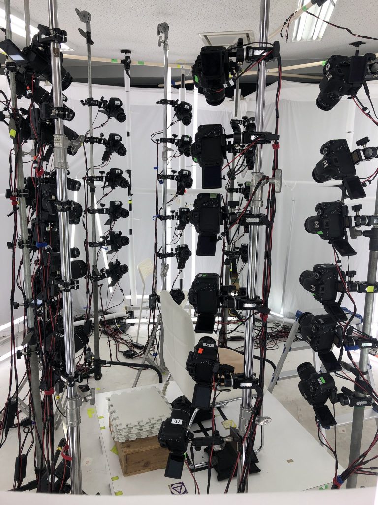 42 Camera Scanning Setup