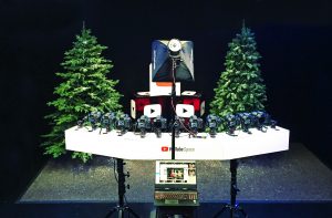 Bullet time multi camera array