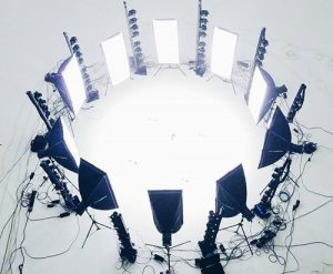80 cameras 3d scanning array by sample and hold