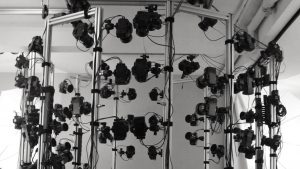 150-camera setup