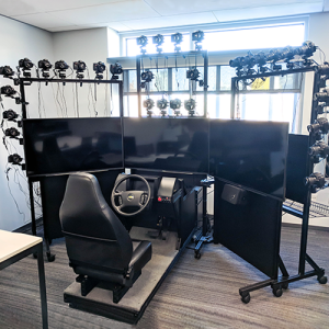 3d scanning system for driving simulation