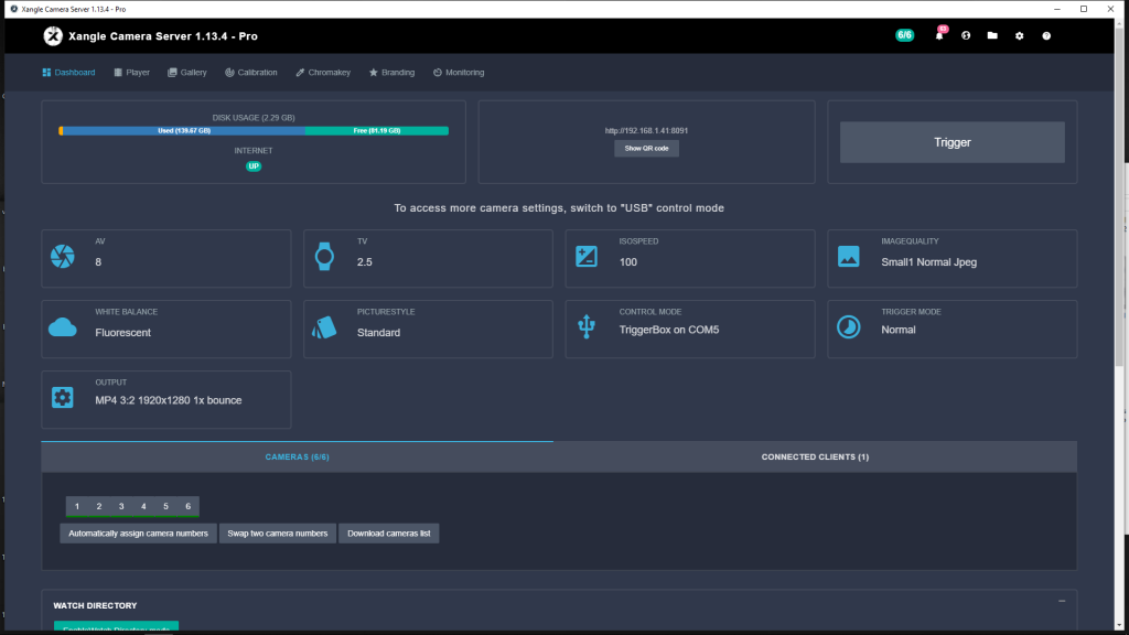 Xangle Camera Server Multi-Camera Software