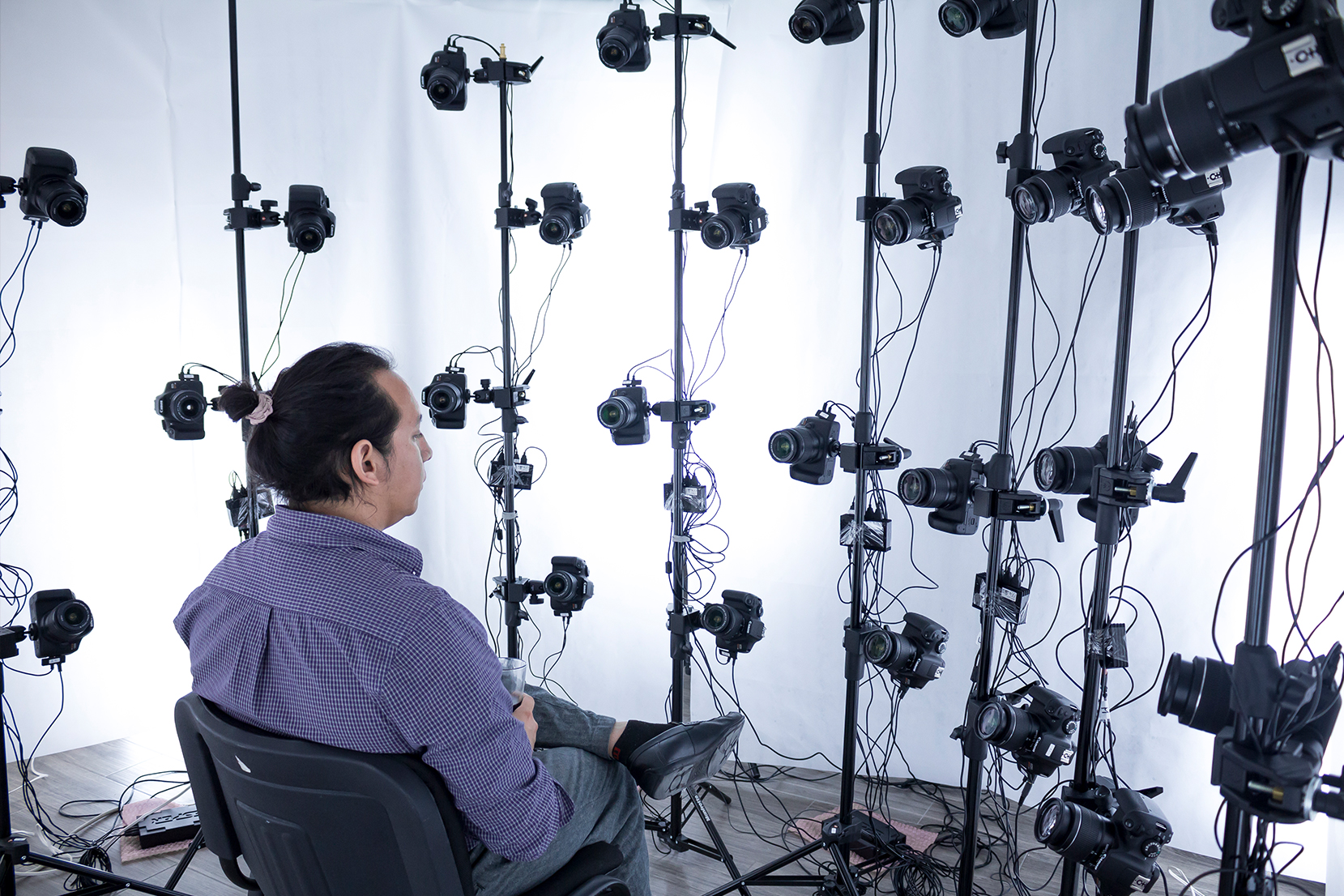 photogrammetry setup